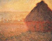 Claude Monet Meule,Soleil coucbant oil painting